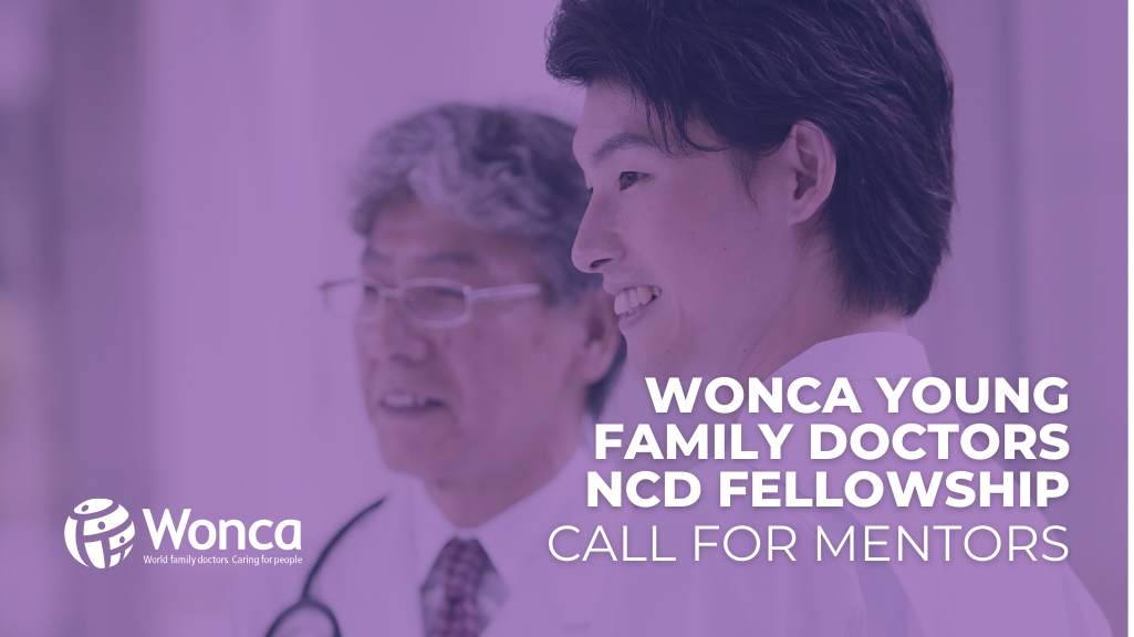 WONCA Young Family Doctors NCD Fellowship mentors banner